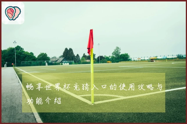 畅享世界杯竞猜入口的使用攻略与功能介绍