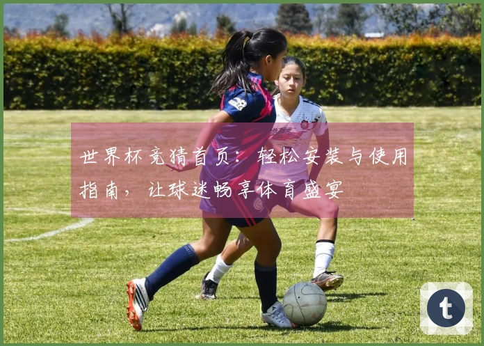世界杯竞猜首页:轻松安装与使用指南,让球迷畅享体育盛宴